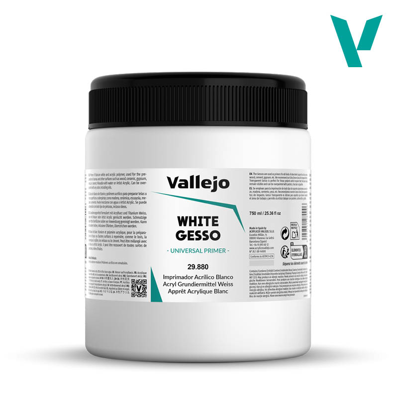 Vallejo Acrylic Artist White Gesso