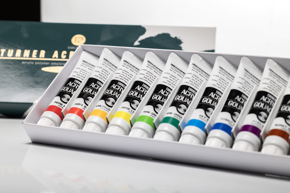 Turner Acryl Gouache Colours Sets 12x11ml