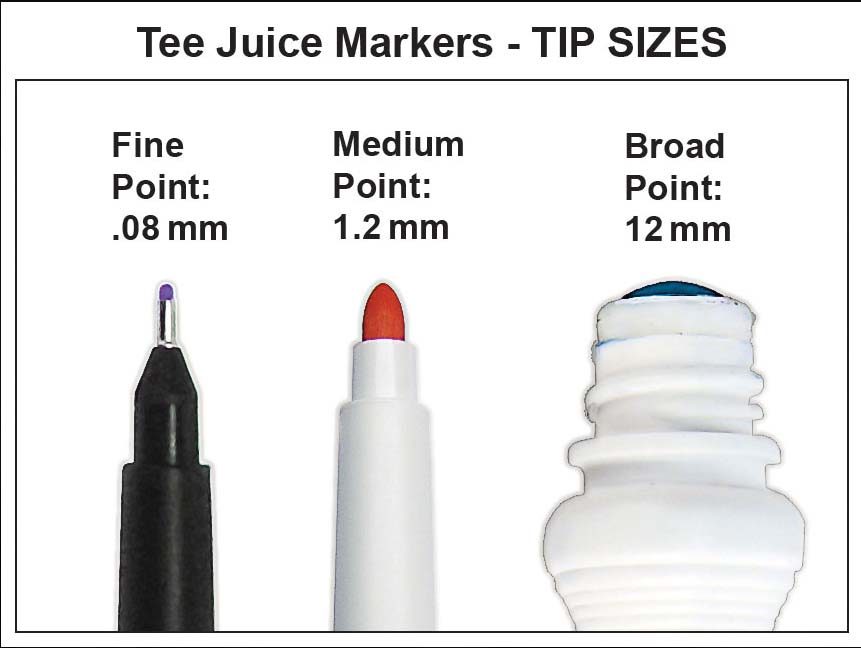 Jacquard Tee Juice Textilmarker (Broad - 12mm)