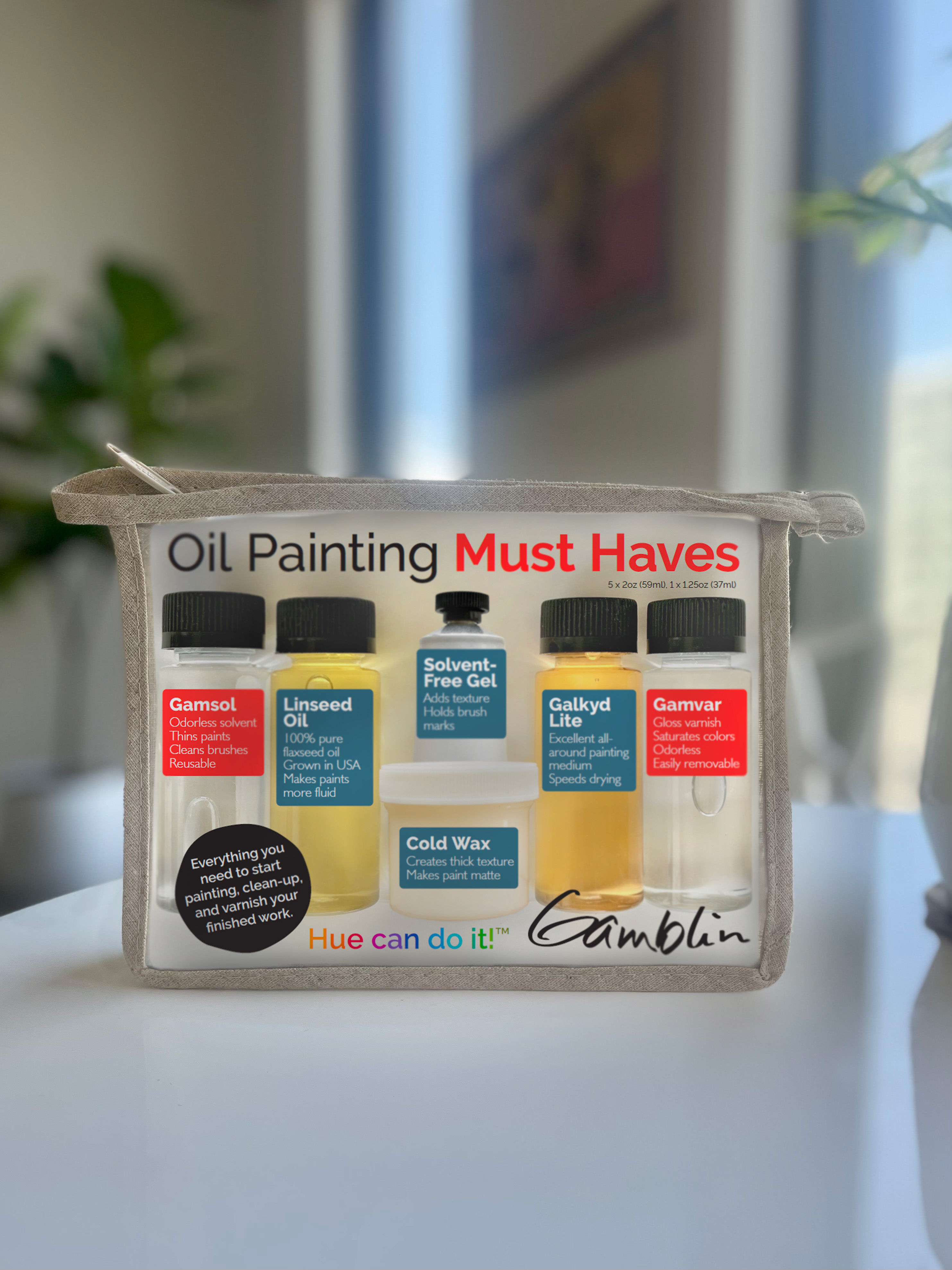 Gamblin Oil Painting Must Haves Set