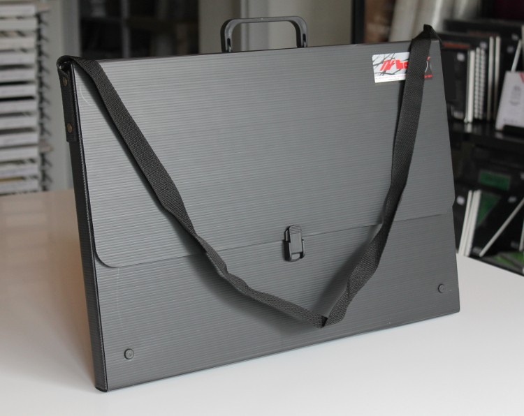 index7kpu7wb9DHU17 Zeichenmappe Polypropylen black CASE