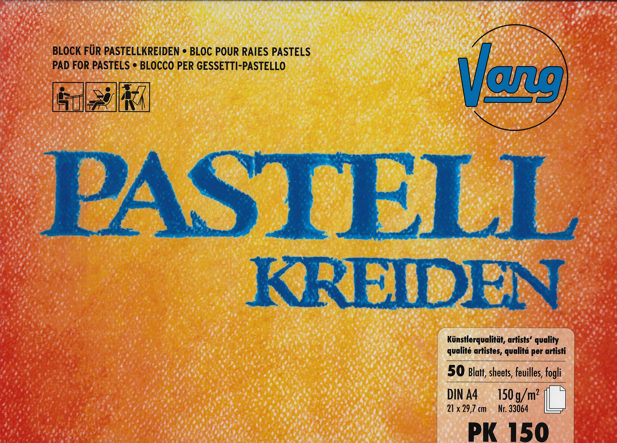 Vang Pastellkreiden Block 150g (Jaxell)
